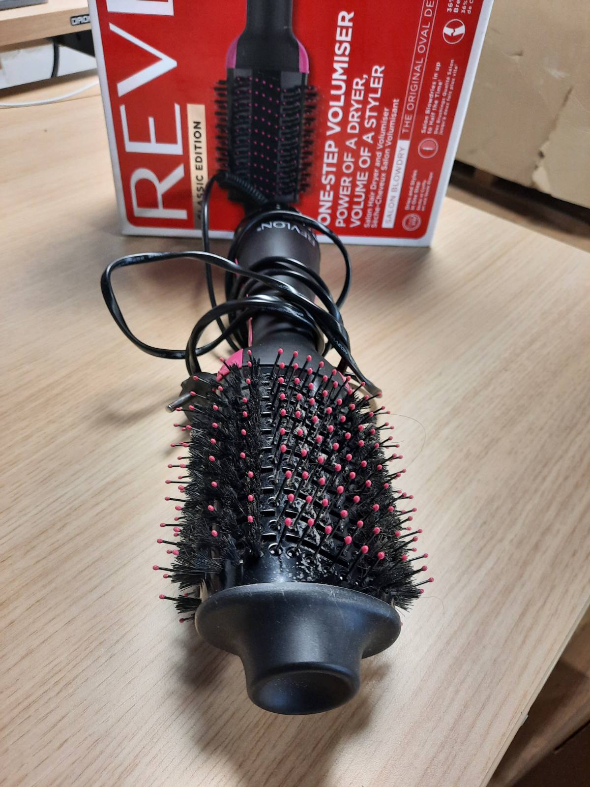 281070 - Tharëse për flokë Revlon RVDR5222E, e zezë/ rozë