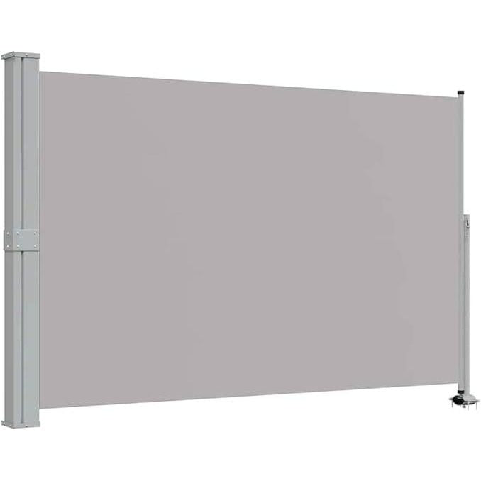 280164 - vidaXL Tendë Anësore e Palosshme për Verandë, Kasolle me Tendë për Kopsht, Gri 160x300 cm