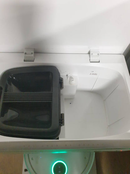 288010 - DREAME Fshesë me korrent robotike Aqua10 Ultra Track Complete, Fuqi thithjeje 30,000Pa, Pastrim pengesash 6 cm, Zbrazje automatike, Mop vetëpastrues, Kontroll me zë