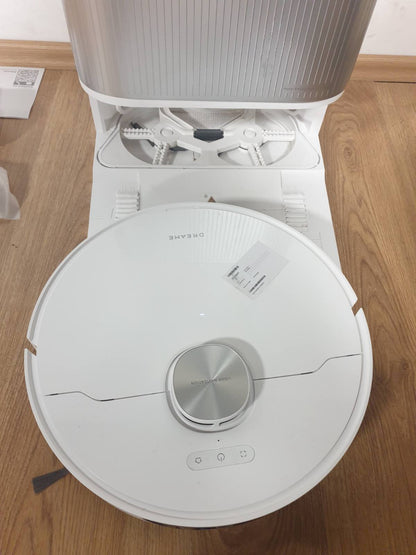 288052 - DREAME Fshesë me korrent robotike L40 Ultra AE, Thithje 19,000 Pa, Mopa vetëpastruese me ujë të nxehtë 75°C, Furça të ndryshme, Zbrazje automatike