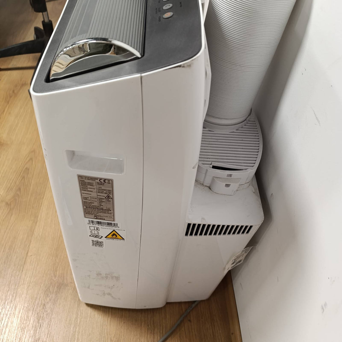 288054 - MIDEA Kondicioner ajri portativ Real Cool 35, 12000 BTU 3.5kW, Ftohje, Ventilim dhe Heqje lagështie, Madhësi dhome deri në 117m³, Kontroll me aplikacion/Alexa/Google Home/IFTTT