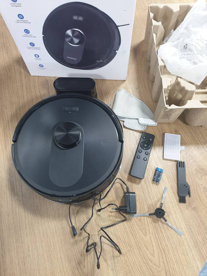 288147 - PROSCENIC Fshesë me korrent robot Q10, 8000Pa, 200min, Kontroll APP/Alexa/WiFi/Siri/IFTTT