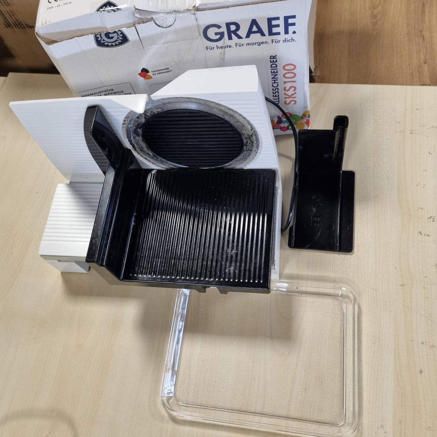 288185 - GRAEF S10001 Prerës elektrik shumëfunksional SKS100, Teh i dhëmbëzuar Ø 170 mm, Trashësia e prerjes 0-20 mm, Motor 170W