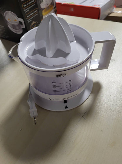 288434 - BRAUN Tribute Collection CJ 3000 Shtrydhëse agrumesh, 20 W, 0.35 l, e bardhë