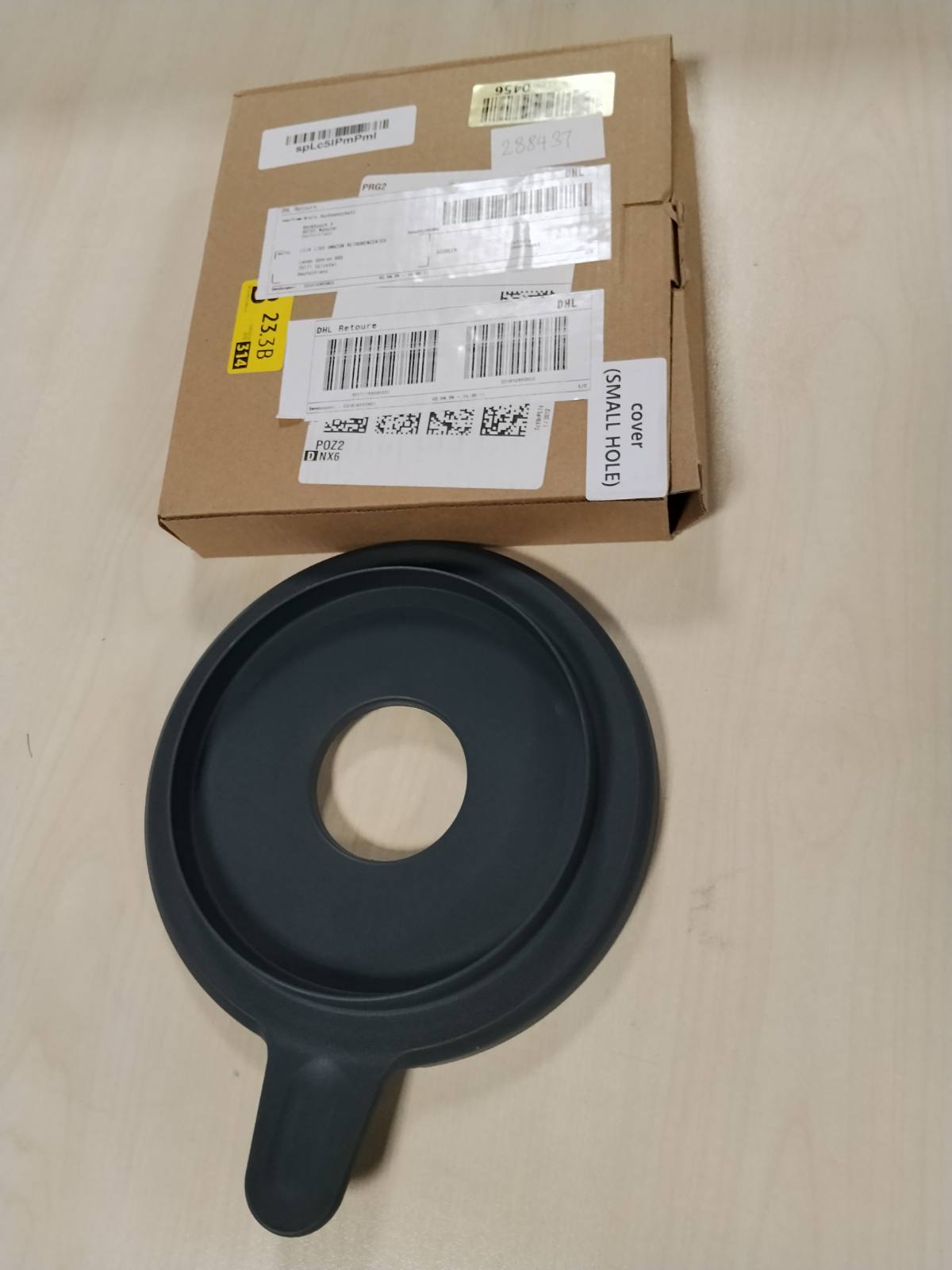 288437 - Thermomix Aksesori, kapak enës së përzierjes për TM6 TM5, kapak me grykë të gjerë