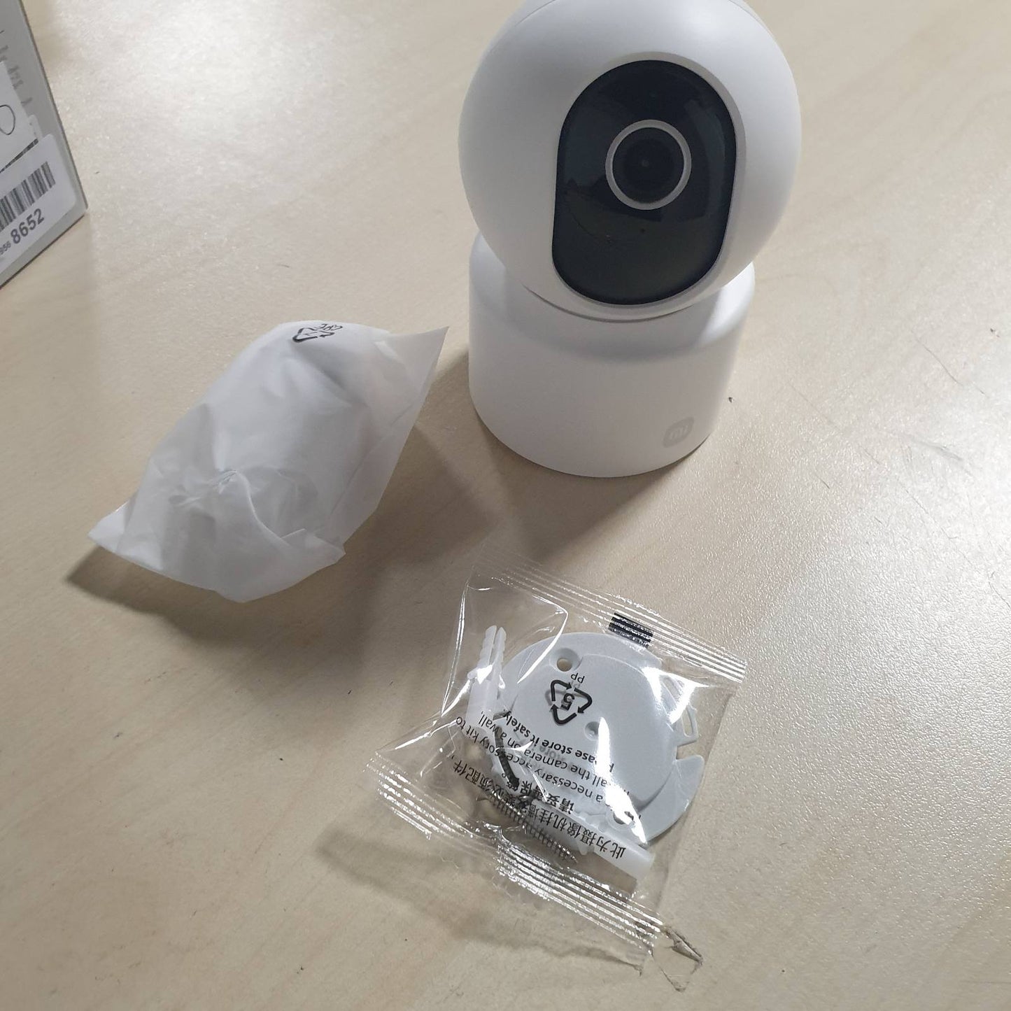 288708 - XIAOMI Kamera Sigurie me WiFi të Brendshme C302 2K 3MP 360°, Zbulim dhe Gjurmim të Njerëzve/Kafshëve Shtëpiake, Barrierë Virtuale, Shikim Natën me Dritë Yjesh, Audio Dy-Kahëshe, Wi-Fi 6