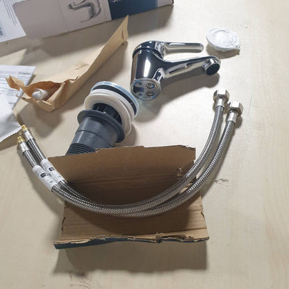 288937 - SCHÜTTE ATHOS PLUS Rubinet lavamani, rubinet përzierës për lavaman, krom