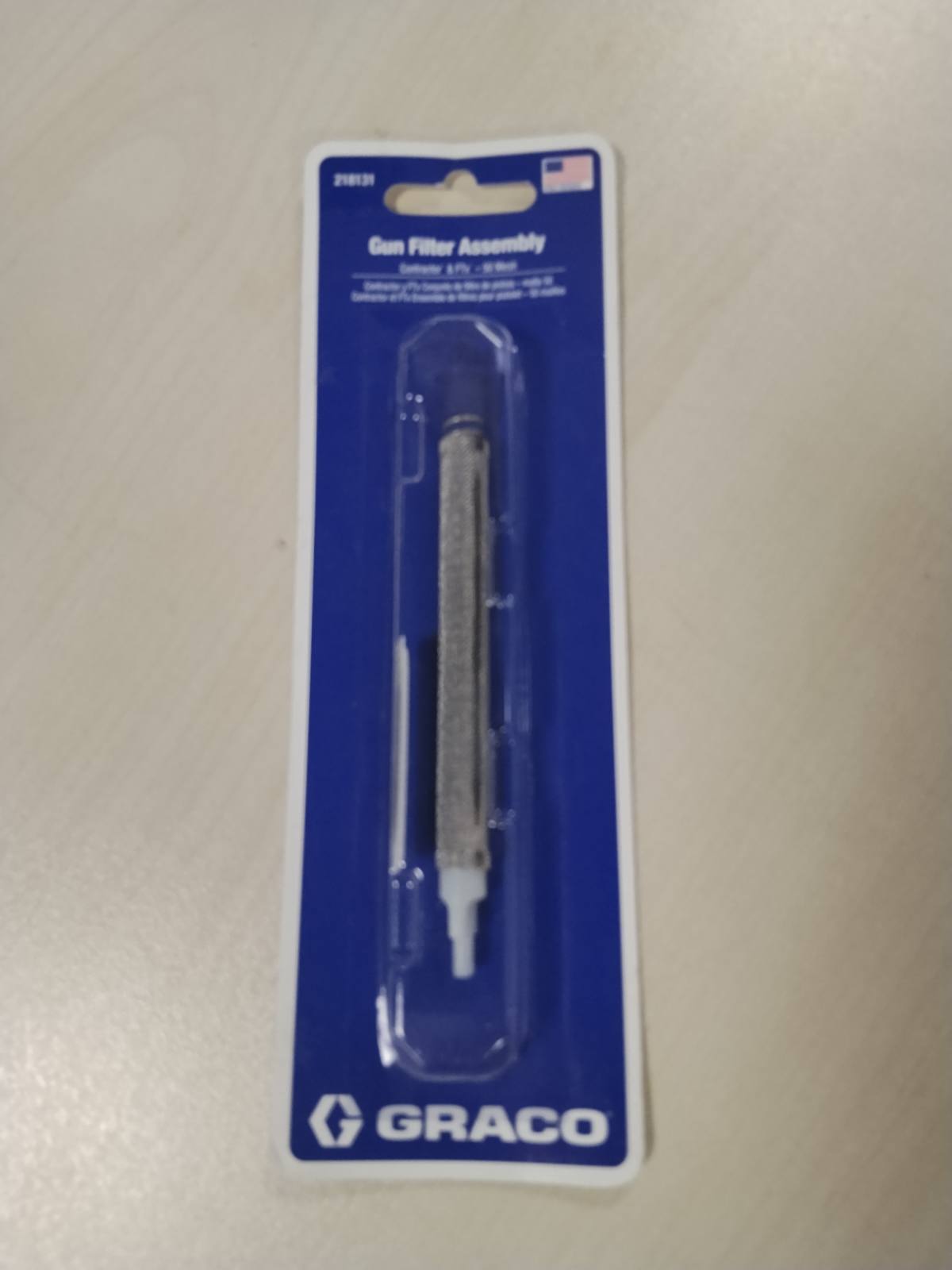 288979 - GRACO Montimi i filtrit të pistoletës 218131, 50 rrjetë - për pistoletat spërkatëse pa ajër SG2 dhe SG3