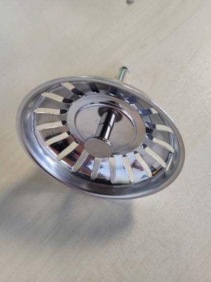 289163 - Blanco - Shportë filtri 119146, 7.9 cm, 3.5", çelik inox, me kunj për funksionim ekscentrik