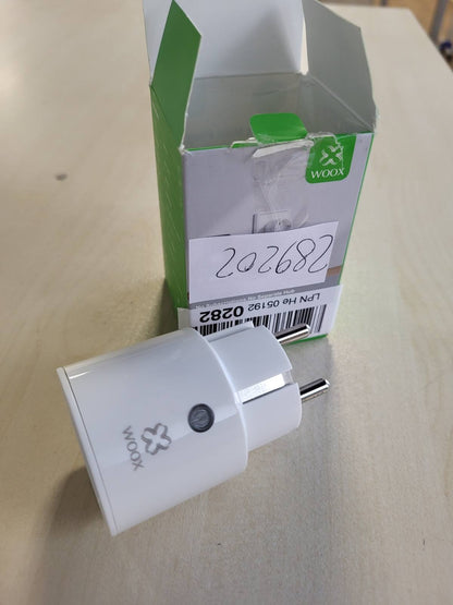 289202 - Woox Prizë inteligjente Alexa, Wi-Fi 16A, Testuar nga TÜV, Kohëmatës me kontroll zanor, Pajtueshëm me Alexa/Google Home