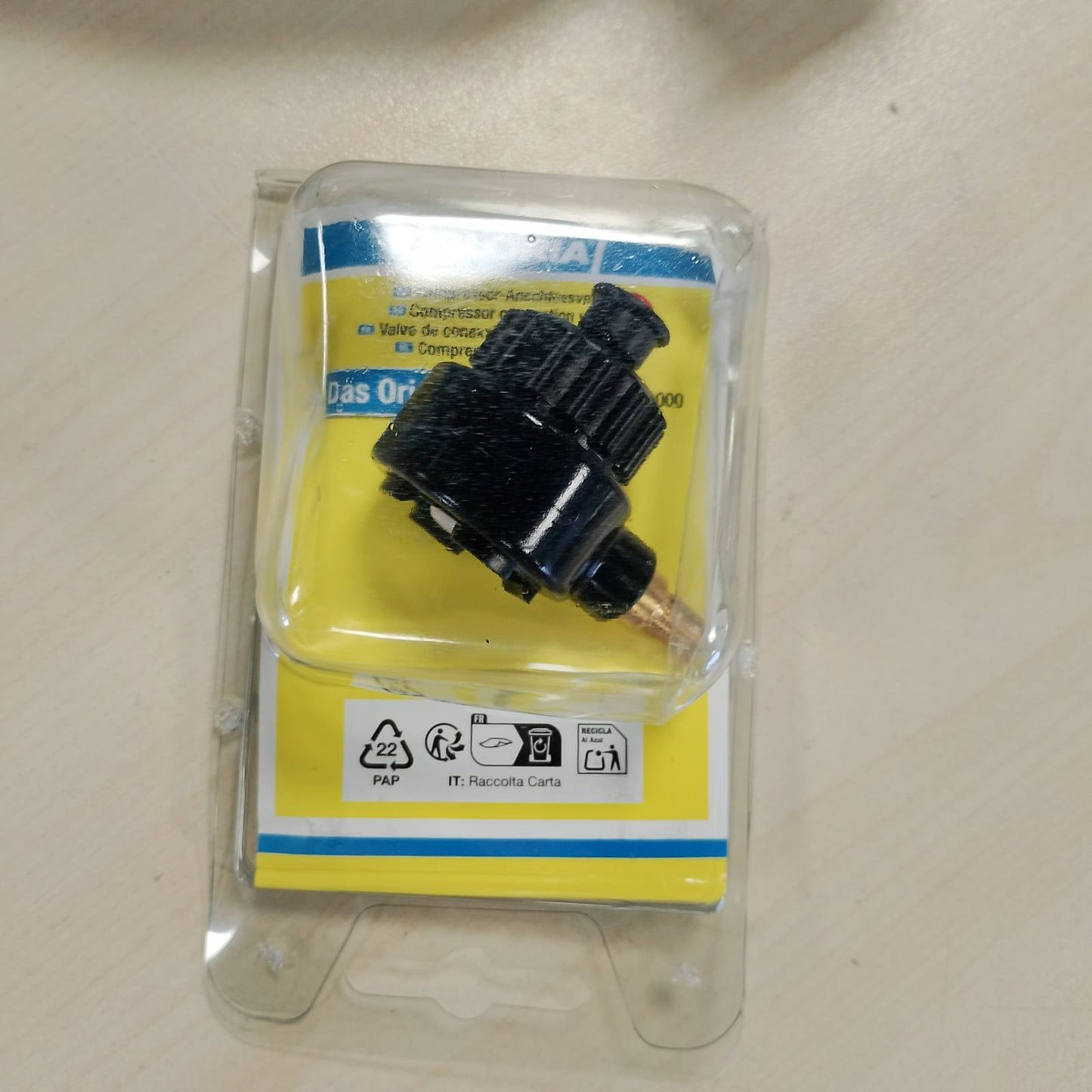 289260 - GLORIA Valvul lehtësuese presioni me lidhje kompresori për pajisje plastike 5-8 L