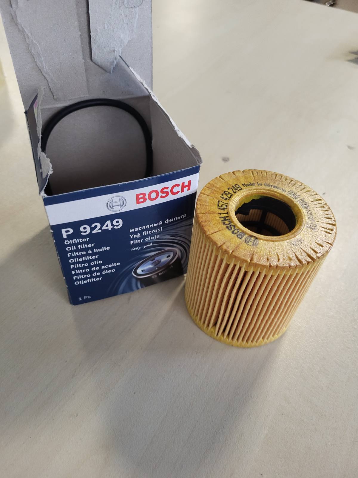 289293 - BOSCH Filtër Vaji 1457429249