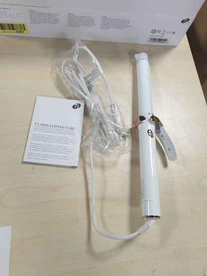 289420 - T3 Hekur Profesional për Kaçurrela SinglePass Curl, 25 mm, material qeramik, 450°F maksimumi, 1.8 m kabllo