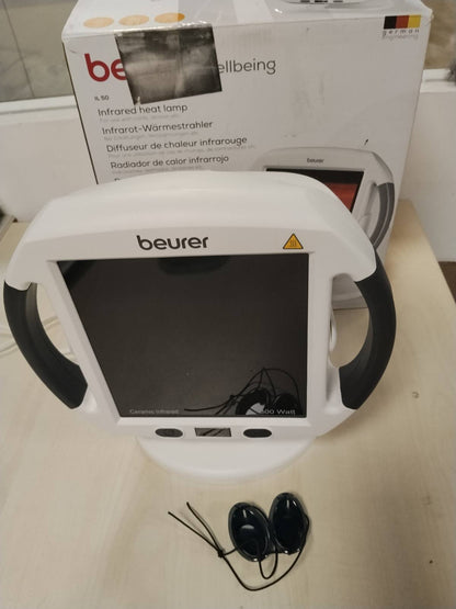 289506 - BEURER Llambë Nxehtësie me Infra të Kuqe IL 50, 300 vat, hije të rregullueshme