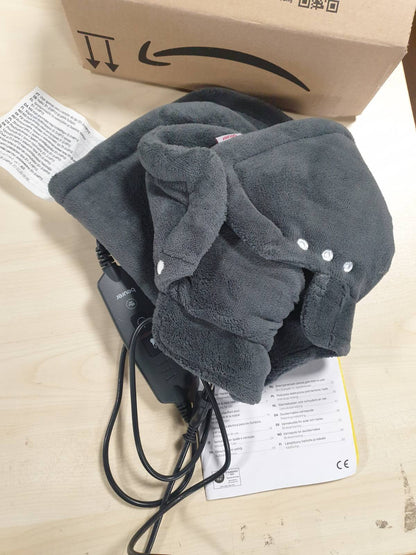 289573 - BEURER Jastëk ngrohës komod HK 66 për shpatulla dhe qafë, jastëk ngrohës elektrik me formë ergonomike, 3 cilësime temperature, fikje automatike