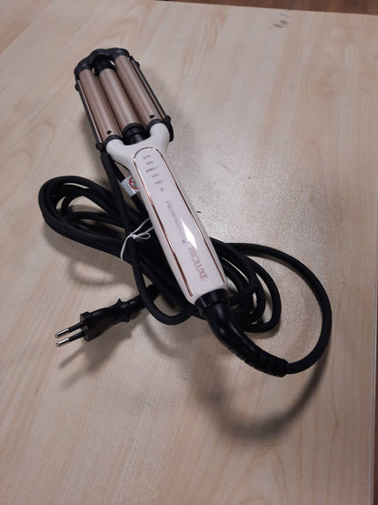 289665 - REMINGTON Hekur me Valë ProLuxe 4-në-1, Ekran Dixhital, Cilësim Temperature deri në 210°C, Multistyler CI91AW, Rozë e Bardhë