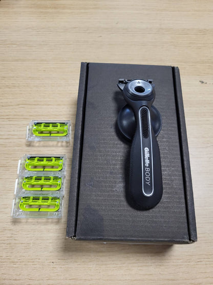 289785 - GILLETTE Brisku për Trup dhe Intime, i Zi
