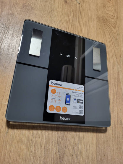 289805 - BEURER Peshore personale BF 500, me Bluetooth, peshore dixhitale, deri në 180 kg, ekran XL