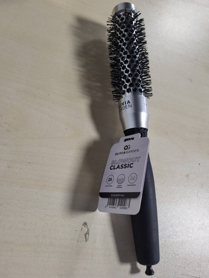 290328 - ESSENTIAL BLOWOUT Classic - Silver - 25 - Tharje e shpejtë, antistatike, me volum për flokë të shkurtër deri në të mesëm