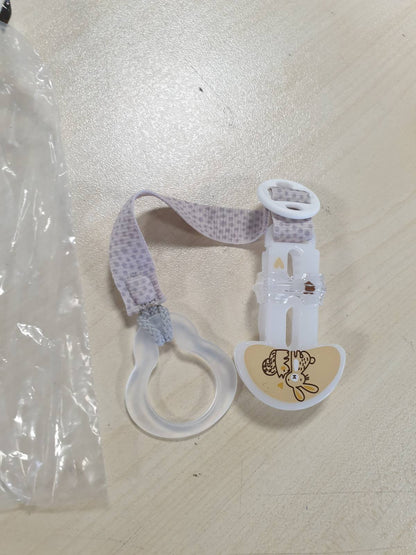 290341 - MAM Clip it! & Cover, Zinxhir biberoni 0+ Muaj, Neutral