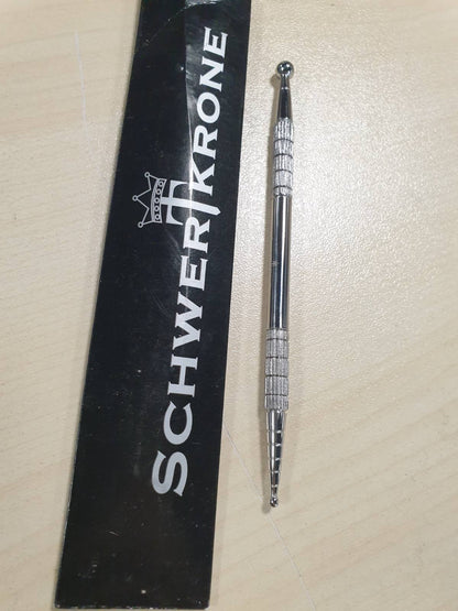 290429 - SCHWERTKRONE® Stilolaps Akupresure Çelik Inoks 13 cm Top 2.5/6 mm