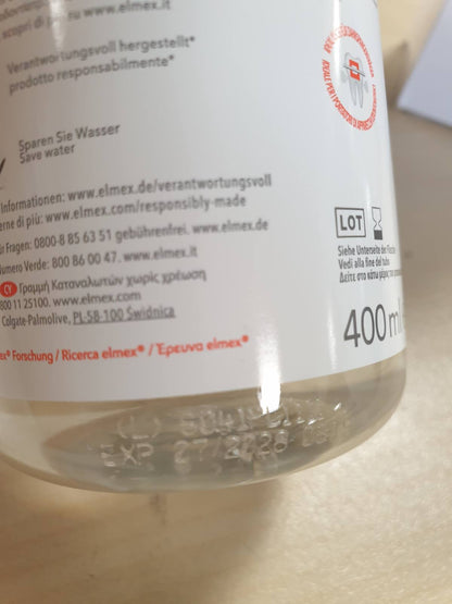 290539 - ELMEX Shpëlarës goje Junior Cavity Protection (6-12 vjeç) 400 ml, me përmbajtje fluori, mbron dhëmbët e rinj dhe të përhershëm nga kavitetet, me aromë menteje
