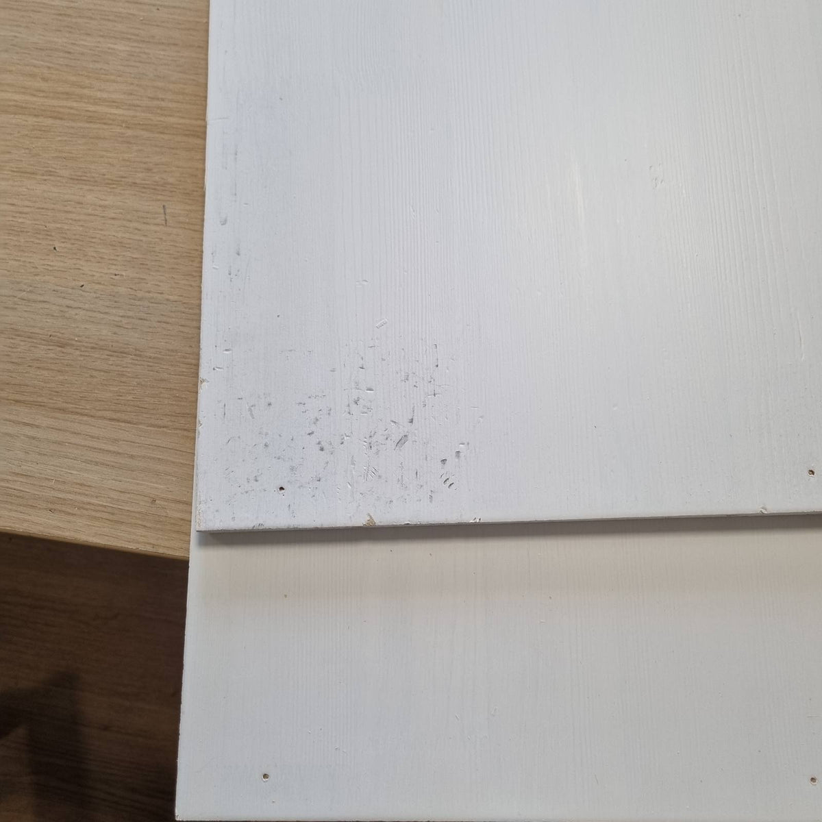 291622 - vidaXL Kornizë krevati me kokëz, e bardhë, 200 x 200 cm, dru pishe masiv