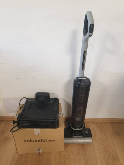 292012 - DREAME H14 Pro, Fshesë me korrent për tharje dhe lagështi, Dizajn i sheshtë 180°, Pastrim me furçë 60°, Tharje 5-minutëshe, Shpërndarje automatike e tretësirës, Kontroll me aplikacion, Thithje 18,000 Pa