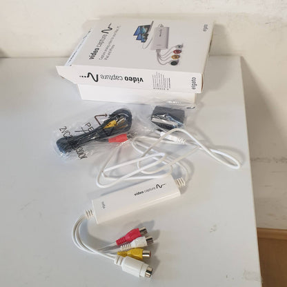 292202 - ELGATO Video Capture – Kartë Kapjeje me USB 2.0, konvertues analog-dixhital, për VHS/VCR/TV në DVD, për Mac, Windows ose iPad