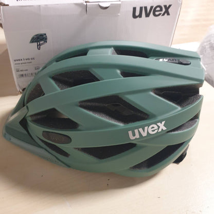 292453 - UVEX i-vo cc Helmetë e lehtë për burra dhe gra, Rregullim madhësie 56-60 cm, Moss Green mat