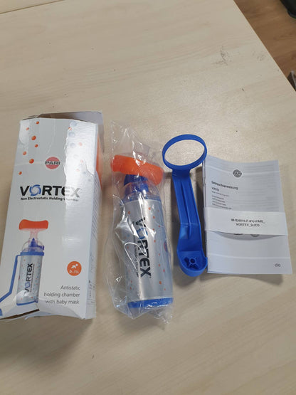292858 - PARI VORTEX Inhalator me maskë për foshnje, për inhalim me sprej ilaçesh, për foshnje nga 0-2 vjeç