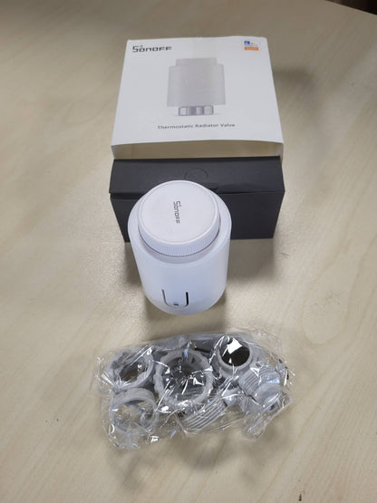 292902 - SONOFF TRVZB Termostat inteligjent për radiator, Zigbee 3.0, i pajtueshëm me Amazon Alexa/Home Assistant