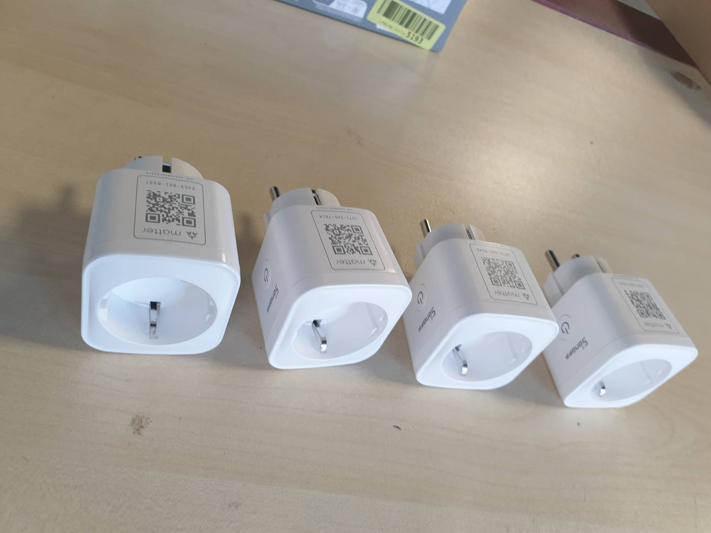 293082 - SONOFF Priza Inteligjente S61s 16A/3840W, Kontroll me telekomandë dhe me zë, Monitorim energjie, I pajtueshëm me Alexa, Google dhe HomeKit, Paketë me 4 priza