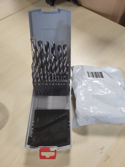293503 - BOSCH Professional Set shpimi spiral HSS me 25 pjesë PointTeQ për metal
