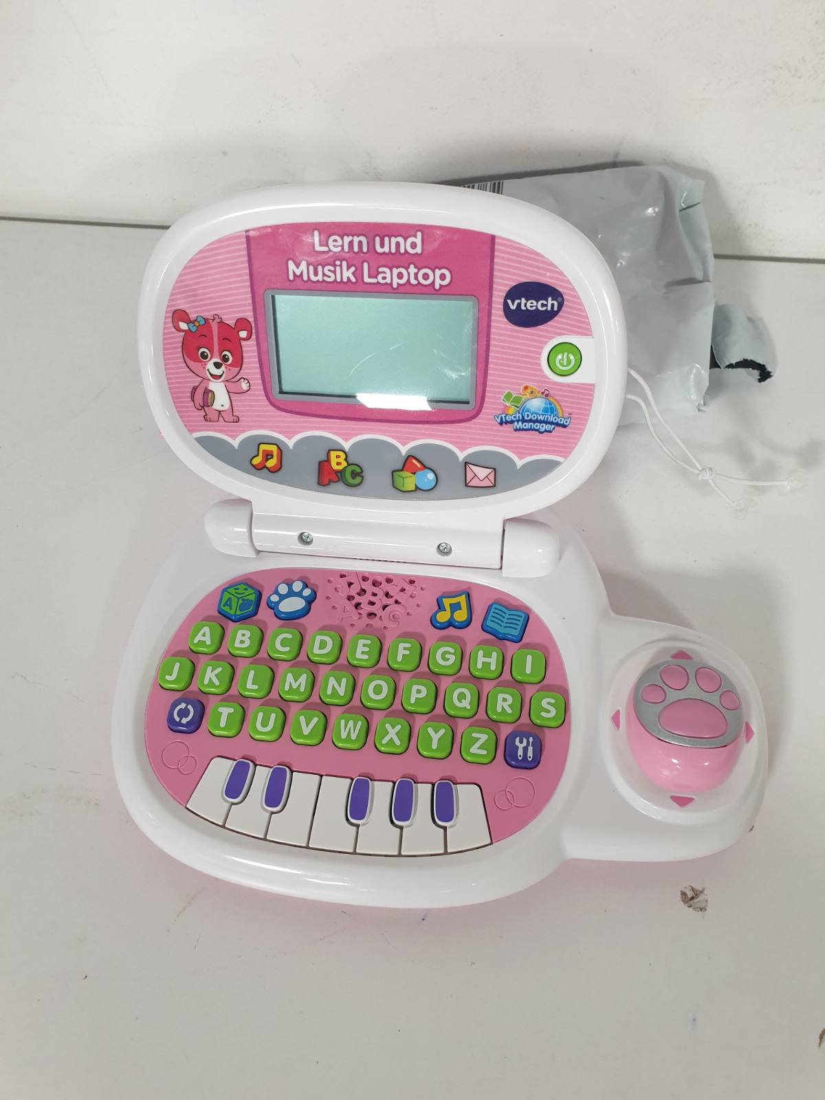 293595 - VTECH Laptop 80-139554 për Mësim dhe Muzikë, rozë