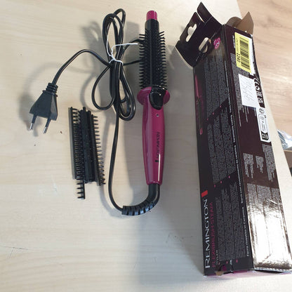 293666 - REMINGTON Furçë me ajër të nxehtë, 220°C, Shufër ngrohëse e veshur me qeramikë, 2 rreshta qimesh, CB4N