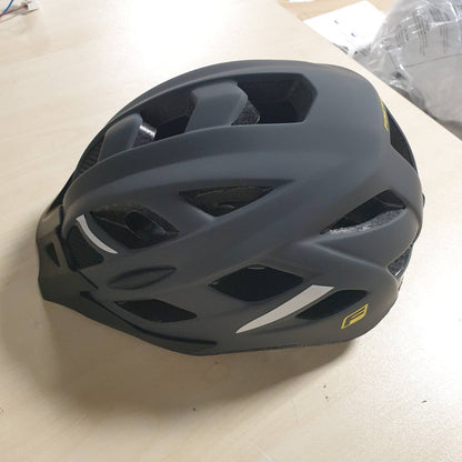293696 - FISCHER Helmetë Biciklete për të Rritur, S/M, 52-59cm, Gri, me Sistem Unazash të Brendshme të Ndriçuara