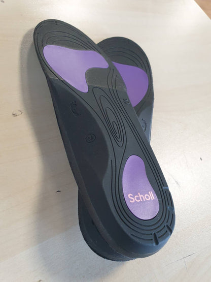 293754 - SCHOLL IN-BALANCE Shtroja ortopedike për burra dhe gra, për fasciit plantar, mbështetje për harkun e këmbës, madhësia 40-42