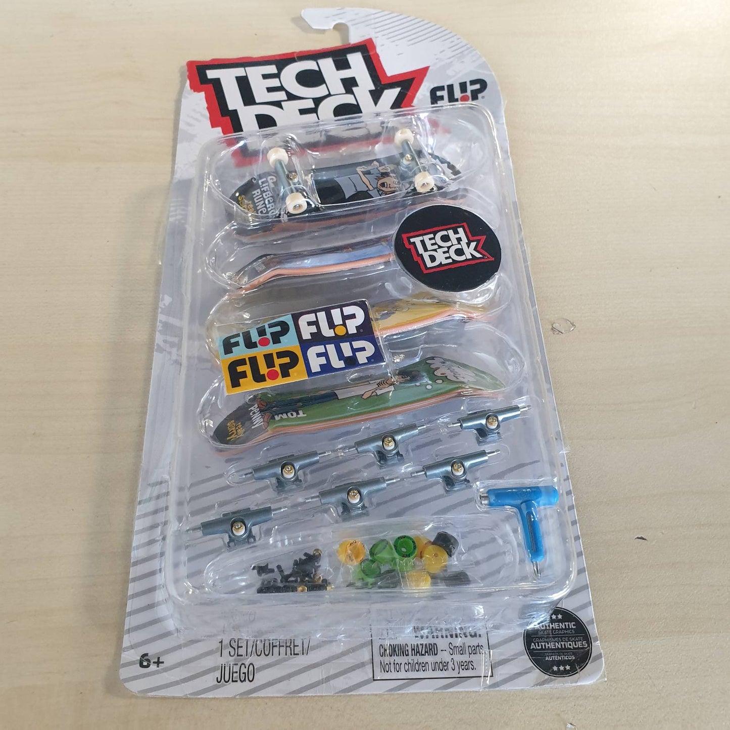 293886 - TECH DECK Patinë me gishta, Pako me 4 tastiera, Patina të vogla 96 mm, Lodra për fëmijë 6 vjeç e lart