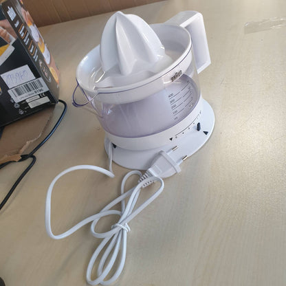293960 - BRAUN Shtrydhëse Elektrike Agrumesh CJ3000WH, Tas 350 ml, 20 W, i Bardhë