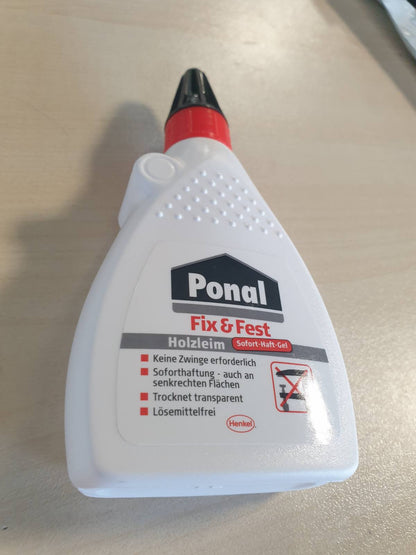 294601 - PONAL EXPRESS Ngjitës druri transparent dhe me tharje të shpejtë, 1 x 100g, i papërshkueshëm nga uji