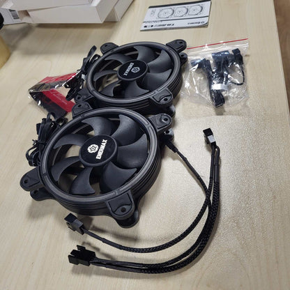 295182 - ENERMAX Pako ventilatorësh 120*120 TB RGB AD 3 (me ndriçim)
