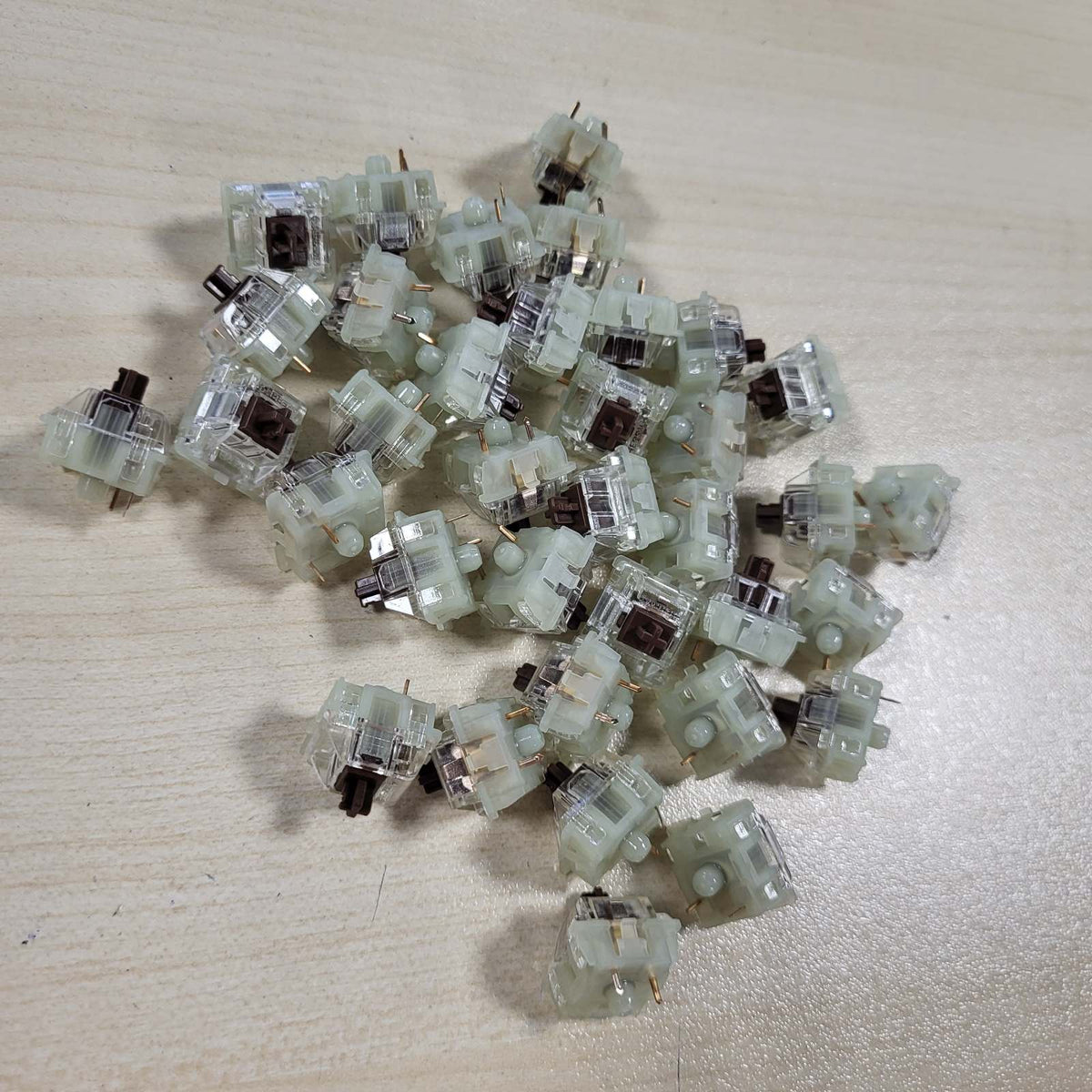 295249 - CHERRY Kit Çelësash MX2A RGB Kafe, 36 Çelësa Mekanikë, për Tastiera DIY, Me Ndërrim të Hot Swap, Çelës Taktik pa Klik