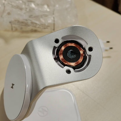 295290 - MAGSAFE Stacion karikimi 3-në-1 për Apple Watch, iPhone, AirPods Pro 2/3, karikues induktiv për seritë iPhone 16/15/14/13/12, ngjyrë argjend