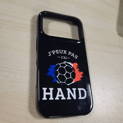 295299 - Nuk Mundem, Kam Hendboll, Lojtar Hendbolli, Francë, Kuti Qesharake për iPhone 17 Pro, Material: Plastikë, Pesha: 150g