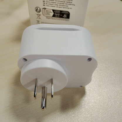295342 - LENCENT Adaptues prize SHBA për Kanadanë, Meksikën dhe Tajlandën, me 2 porta USB dhe 1 portë USB-C, Tipi B