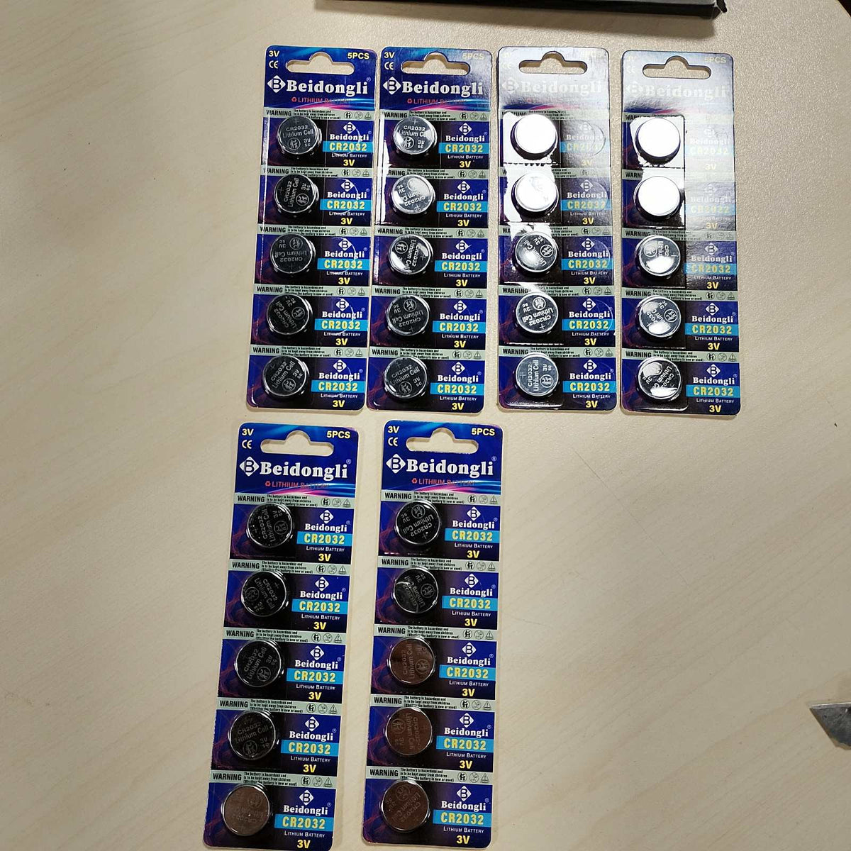 295411 - BATERI CR2032 LITHIUM 3V ME BUTONA CR 2032, 30 COPË, GARANCI 5-VJEÇARE