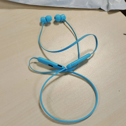 295576 - BEATS Kufje Flex për në vesh – Çip Apple W1, Kufje magnetike, Bluetooth Klasa 1, 12 orë riprodhim, Pa tel – Blu flakë