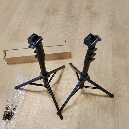 295704 - NEEWER Basics Pako me 2 Panele Ndriçimi me Dritë LED për Video, Drita Studio Portative me Dy Ngjyra të Errët, Mbështetëse dhe Filtra, 3200K-5600K, 750lux, CRI95, për Regjistrim Videoje, Transmetim Live dhe Fotografim, BP66