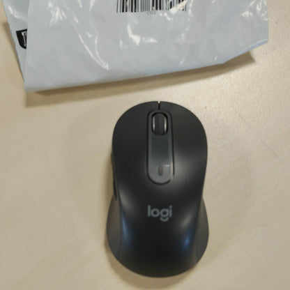 295889 - LOGITECH Maus pa tel Signature M650 - për duar të vogla deri të mesme, bateri 2-vjeçare, klikime të qeta, butona anësorë të personalizueshëm, Bluetooth, kompatibilitet me shumë pajisje - Gri